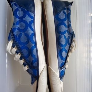 Coach Plimsol/Canvas Shoes sz6